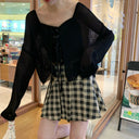 White Knitted Cardigan: Stylish Plus-Size Women's Fashion