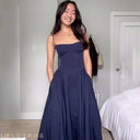 Sexy Tight Slim Wrap Hip Dress French Retro Long Dress