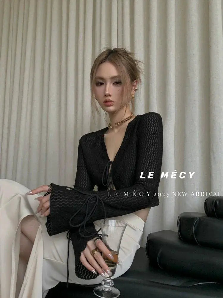 Lemecy Sexy Cardigan Chic Statement Outerwear for Women