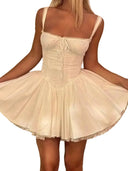 Flattering Patchwork Dress for Women