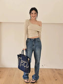 Slim Fit Office Top for Spring Workwear