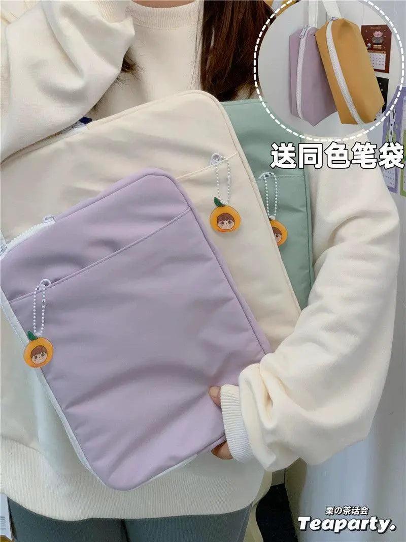INS Style Artsy Simple And Fresh iPad And Laptop Slim Bag