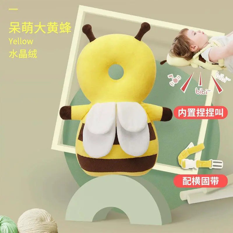Autumn Winter Head Protection Pillow For Kids Walking