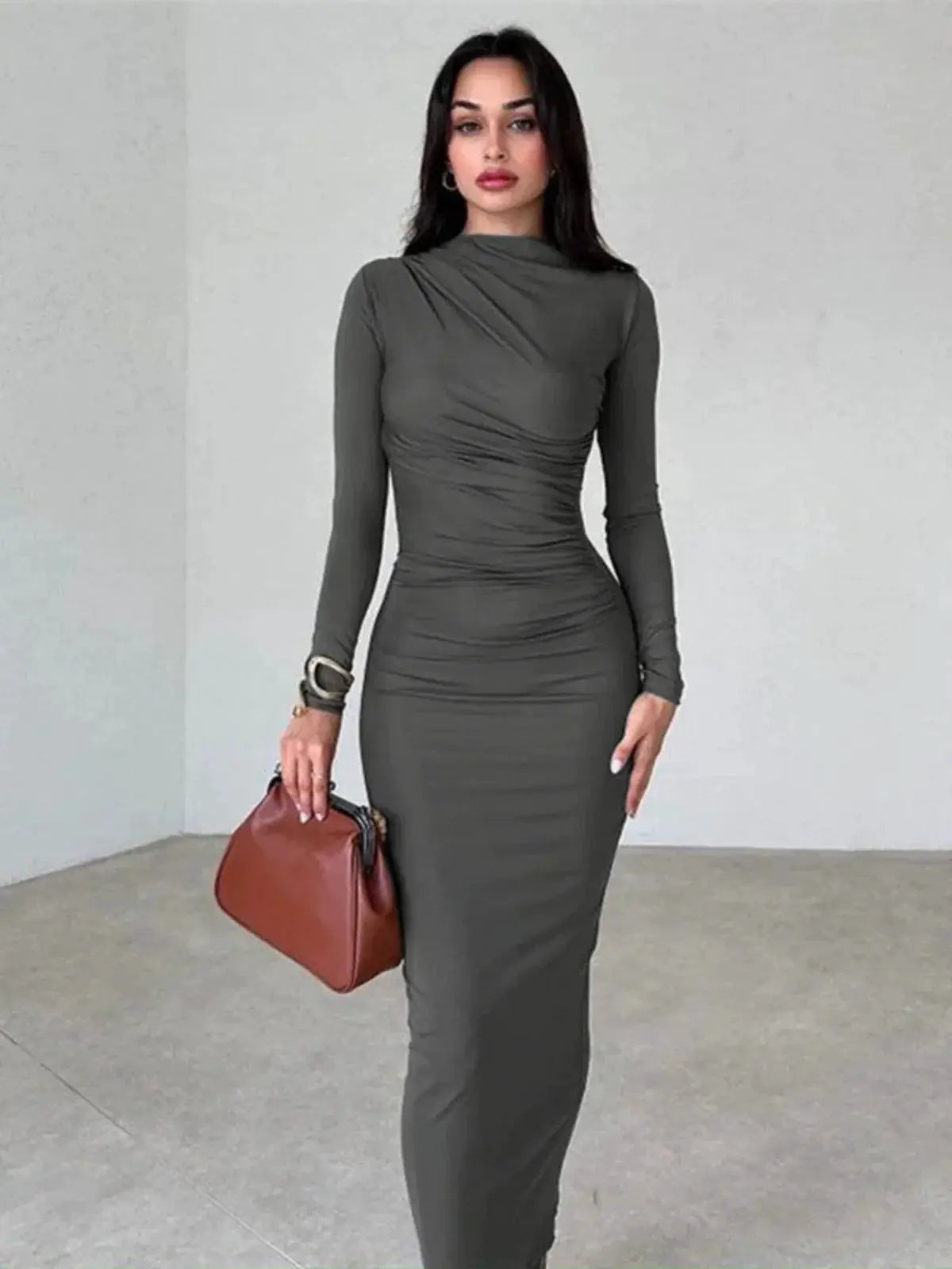 Chic Slim Fit Sheath Dress for Sophisticated Style