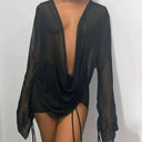 Sultry Style Mesh Top For Women Fashion