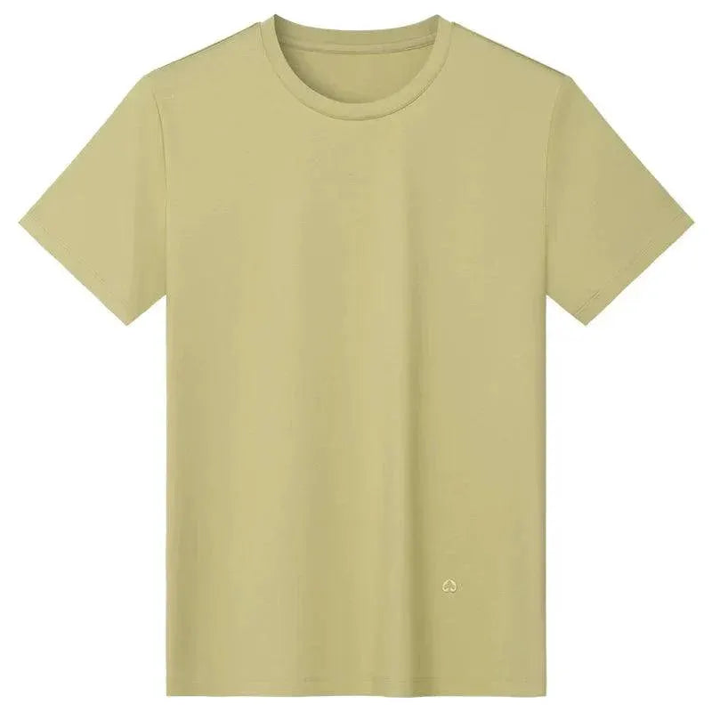 Classy White Cotton T Shirt For Men Summer Style Essential