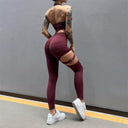 Bubble Wrap Nude Feel Sports Bra Stylish Yoga Running Gear