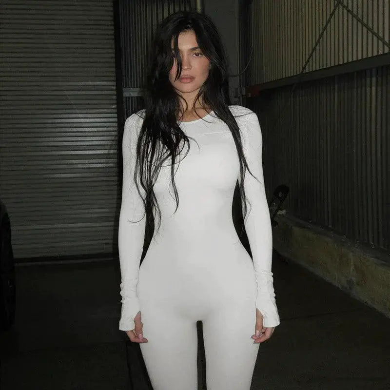 Kylie Zip Up Jumpsuit Winter Chic Trendy Style Choice