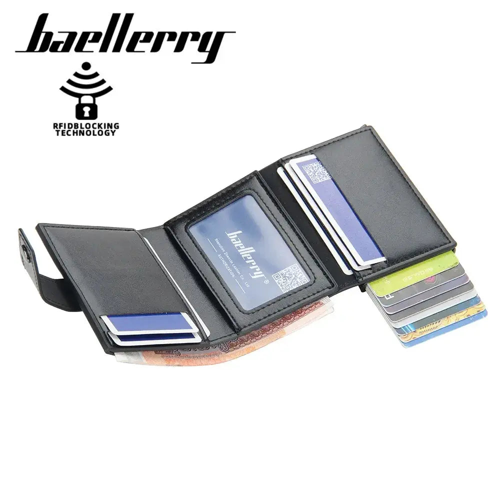 Baellerry European American Metal Card Holder For Men