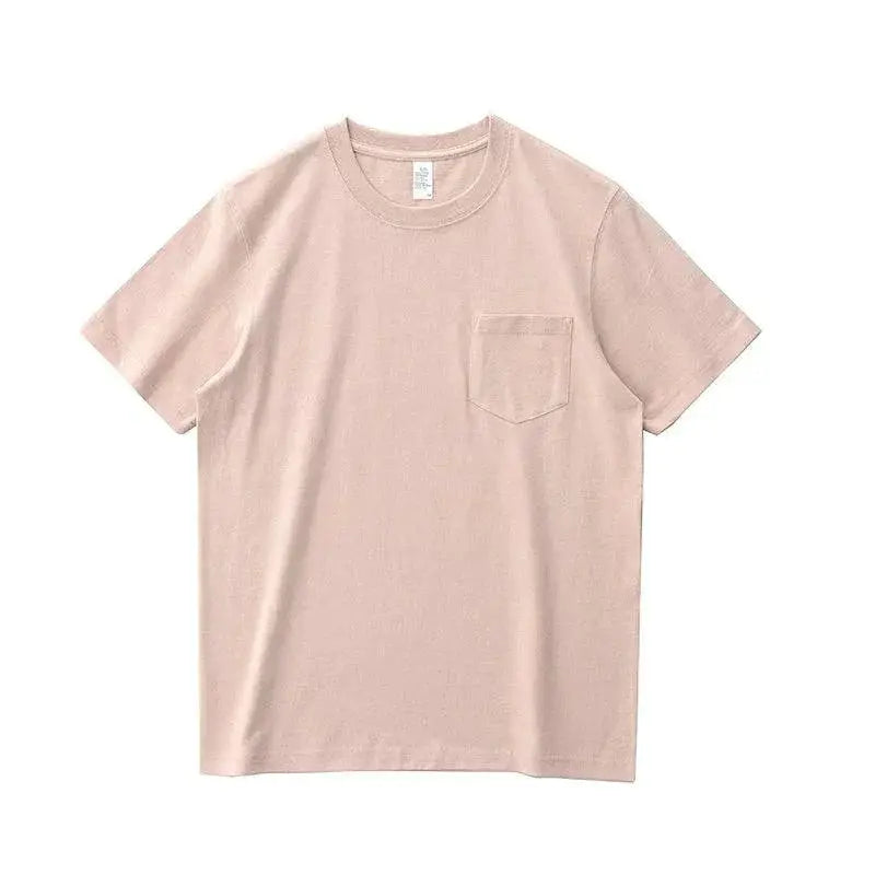 Workwear White Pocket Tee Durable Cotton — product view 8
