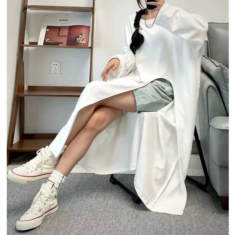 Phildan Hong Kong Style T Shirt Dress Luxe Cotton Piece