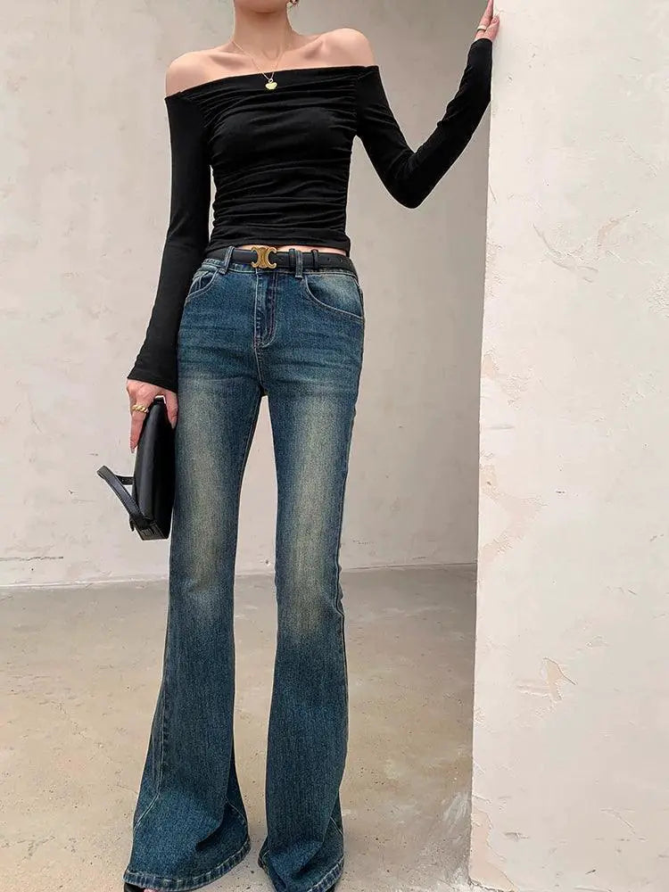Jwunique Off Shoulder Top Versatile Chic Style for Women