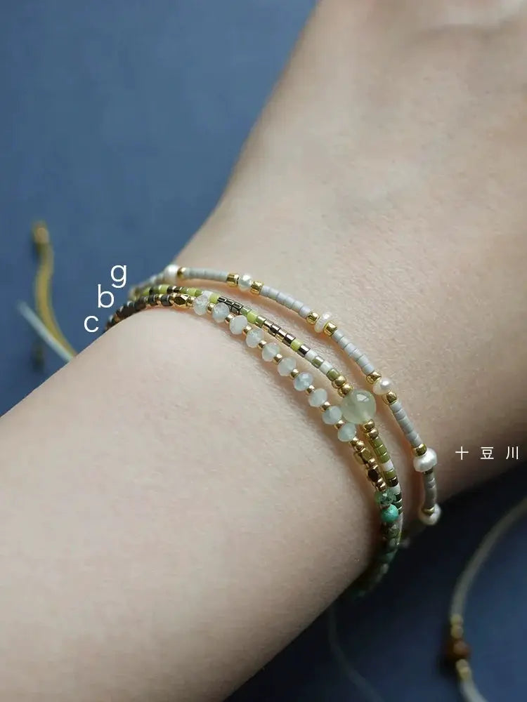 Shidouchuan More Than Bohemia Handwoven Beads Bracelet