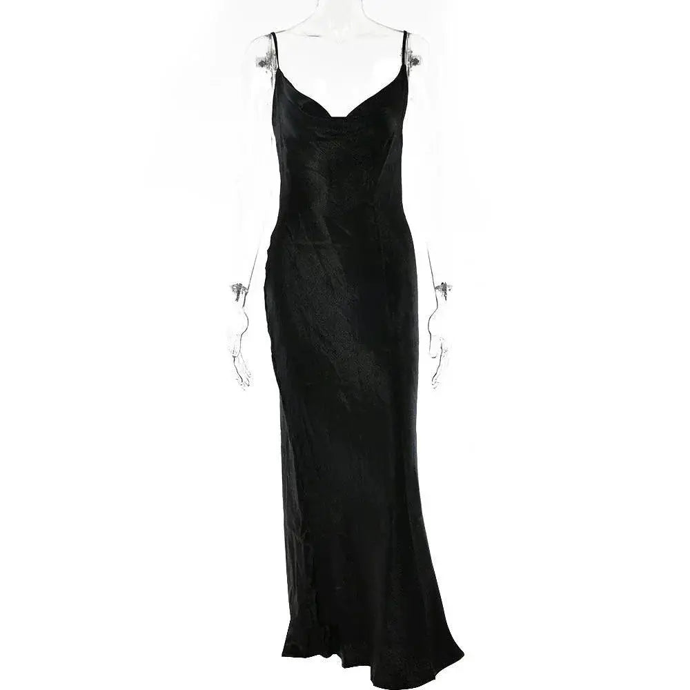 Backless Evening Dress Elegant Summer Fashion Style