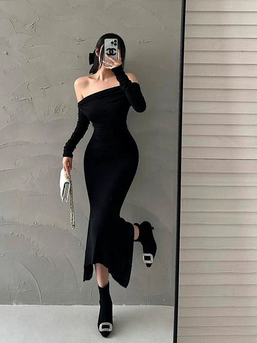 Pure Desire Mermaid Dress Elegant Off The Shoulder Gown