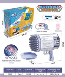 Hot Sale 40 Holes Space Light Bubble Machine Kids Toy