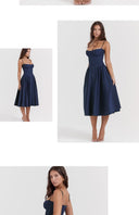 House of Atmosphere Slim Dress Sling for All Seasons Elegance