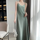Breathable Slip Dress for Office Comfort