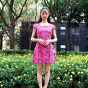 Bohemian Beaded Dress: Summer Chic with Thai Embroidery