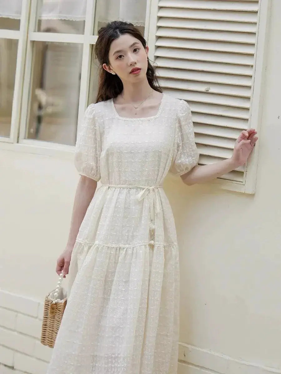 French Style Dress Elegant Long Dress For First Date