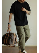 Japanese Summer Comfort Tee: Stylish Cool Men's Fashion