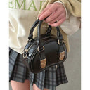 Retro South Korea Shell Bag Stylish PU Crossbody Essential
