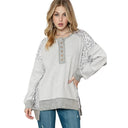 Fall 2024 New Arrival Round-Neck Pullover Women Fashion