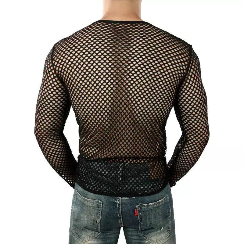 Mesh Cut Out Top Trendy Breathable Fashion Piece For You