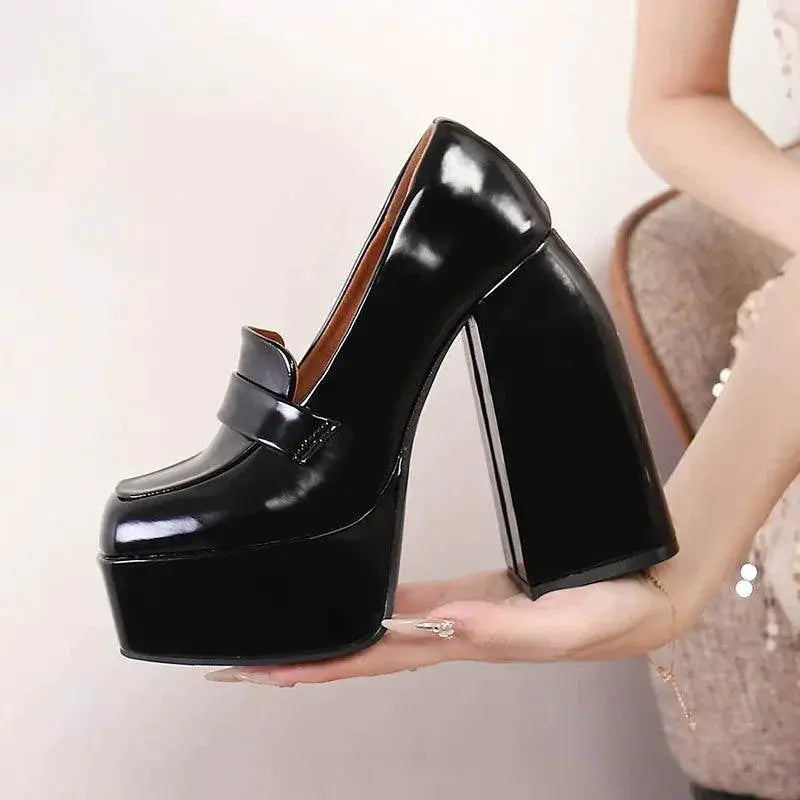 Mary Jane Ultra-High Heels For Fashion-Forward Style