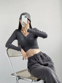 French Sexy Knitwear Chic Street Style Apparel for Fall