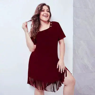 Lace Party Dress Plus Size Summer Fashion for Women