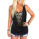 Leopard Sleeveless Top for Women Comfort