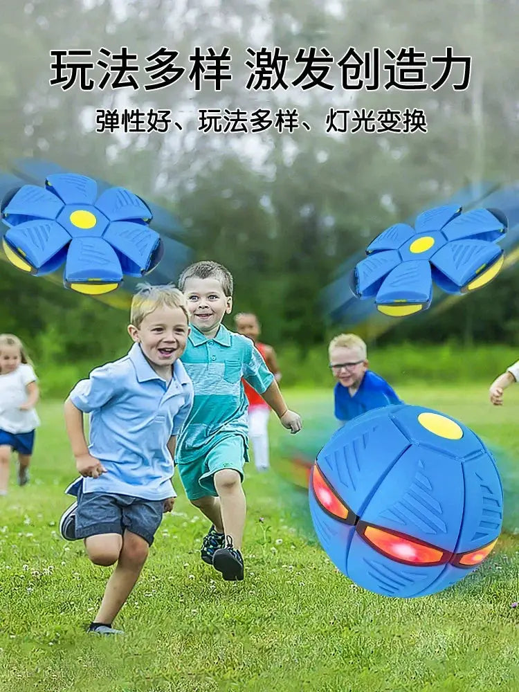 Elastic Stepping Ball Deformation Luminous Bouncy Ball - OurLum.com