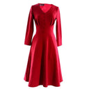 Slimming Dress for Modern Women Office