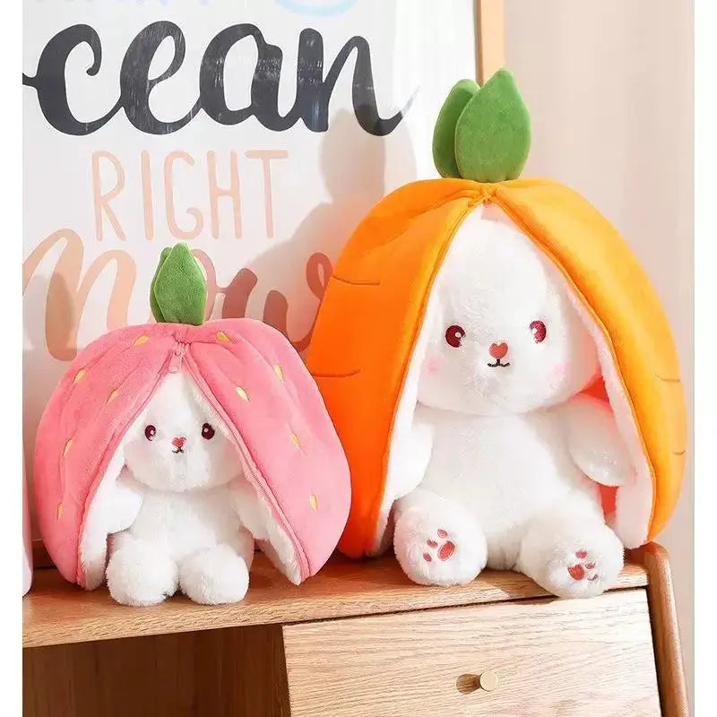 Soothing Transformation Bunny Plush Pillow Toy For Teens