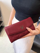 Retro Multi-Card Women's Wallet Stylish Handphone Organizer