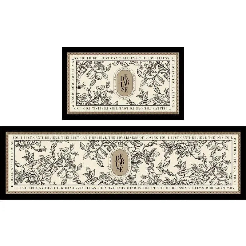 Classy Kitchen Floor Mat Absorbent Non Slip Moisture Proof