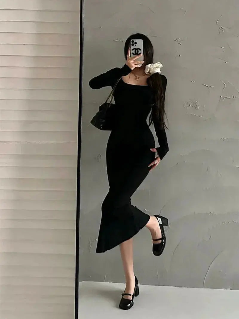 Desire Style Fishtail Dress For Plus Size Women Chic Fashion