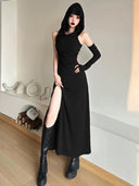 Dark Seduction Flirty High-Waisted Skirt for Summer Nights