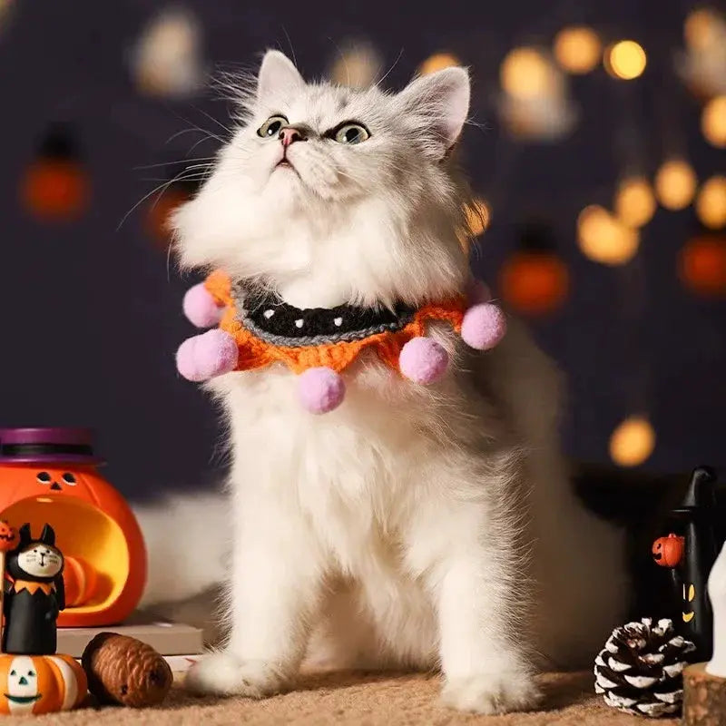 Pet Shawl Accessories Headgear Collar Scarf Cats And Dogs
