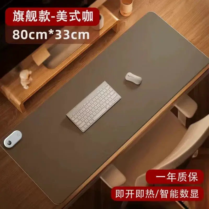 Large Heated Mouse Pad For Winter Office Comfort Mat
