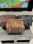 Vintage Retro Style Men's Messenger Bag Multi-Compartment Organization