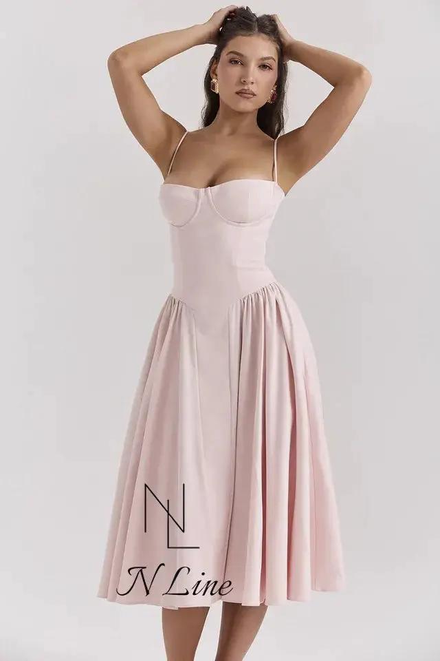 House of CB Fishbone Sundress 24 Fashion Direct Purchase - OurLum.com