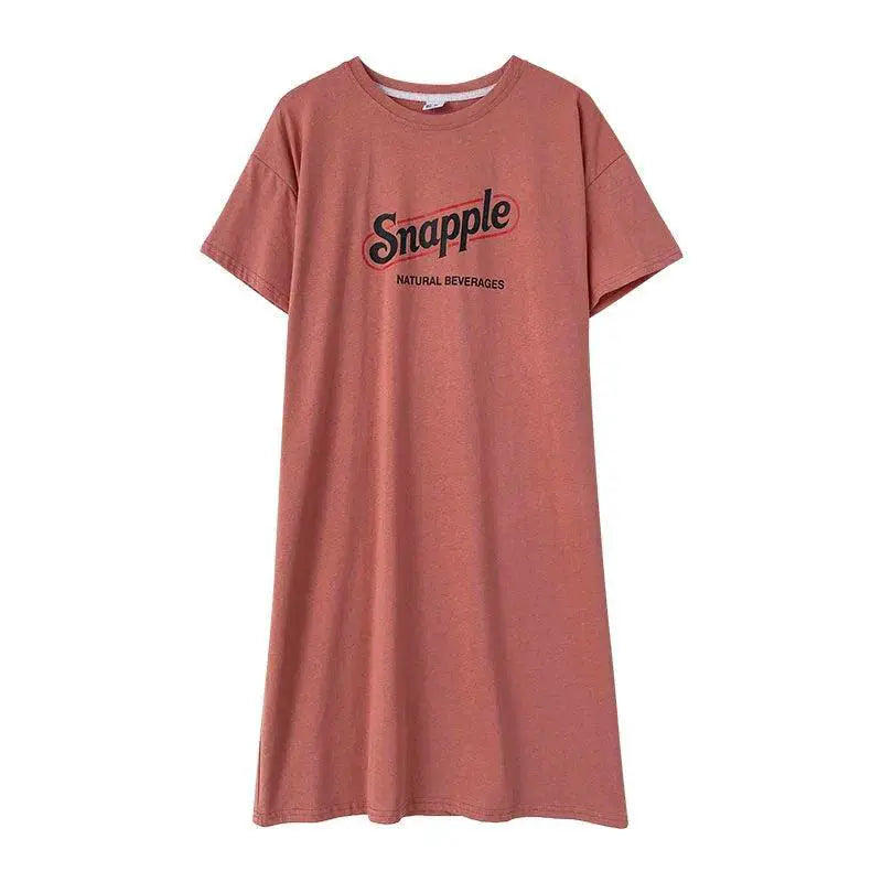 Younger Vibe Casual Dress Playful Letters Numbers Print