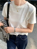 Korean Embroidered Tee for Everyday Wear