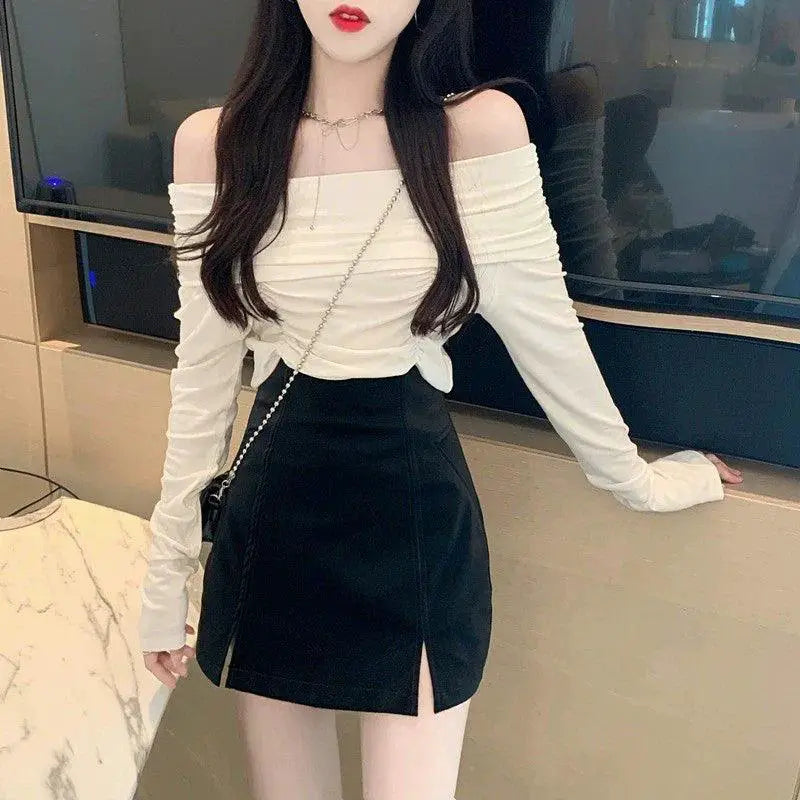 Modern Chic Hip Skirt Alluring Style For Fall Nights