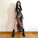 Cool Dune Sleeveless Dress For Summer