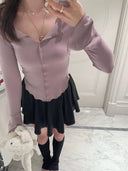 Flattering Slim Fit Top for Office Wear