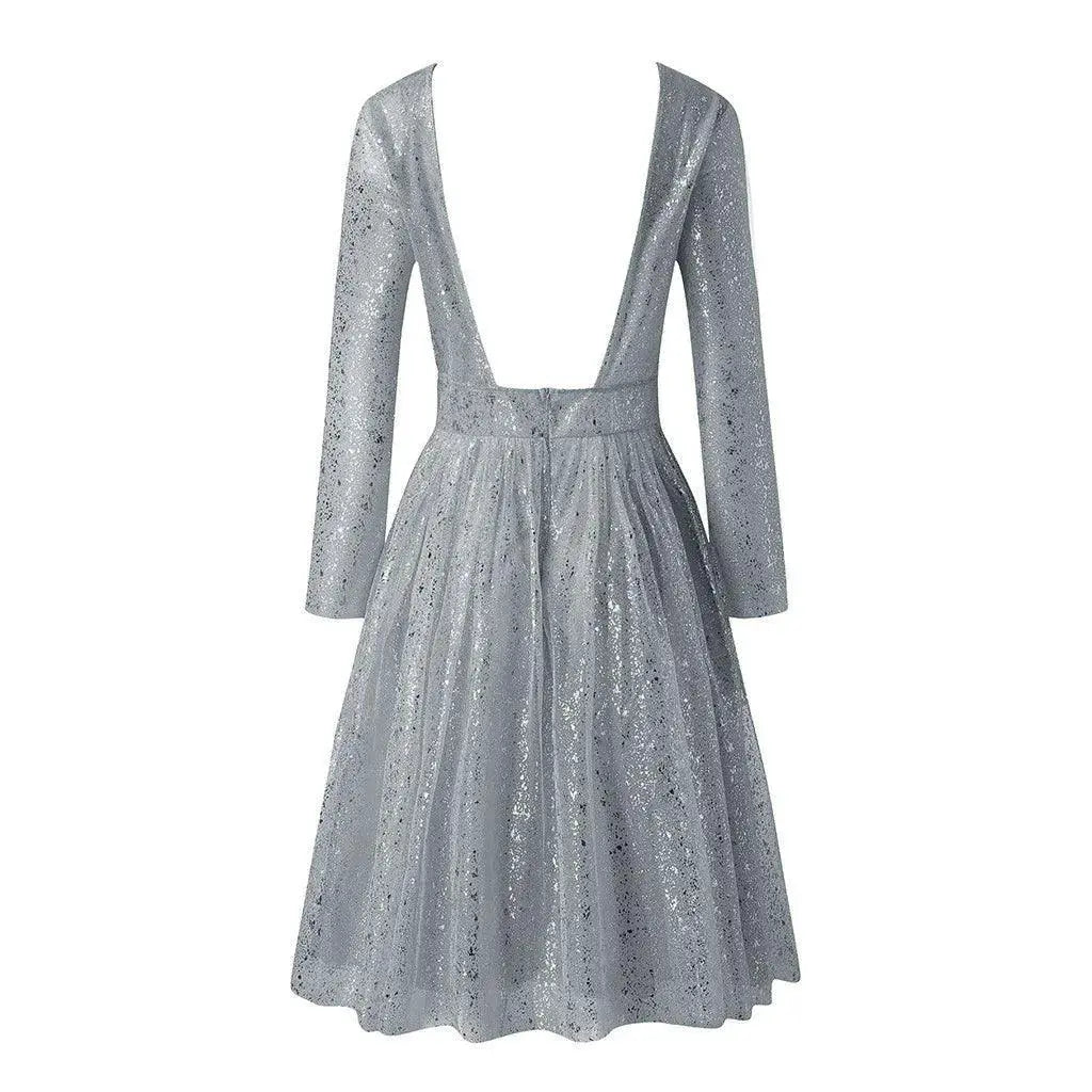 Elegant High Waist Evening Dress Chic Style For Events