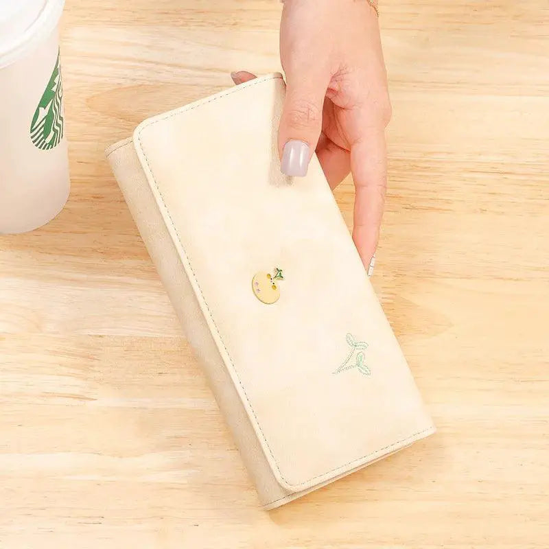 Embroidered Wallet for Women Card Holder and Organizer